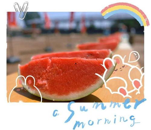 西安吃瓜现场,街头美食盛宴，民众共享欢乐时光